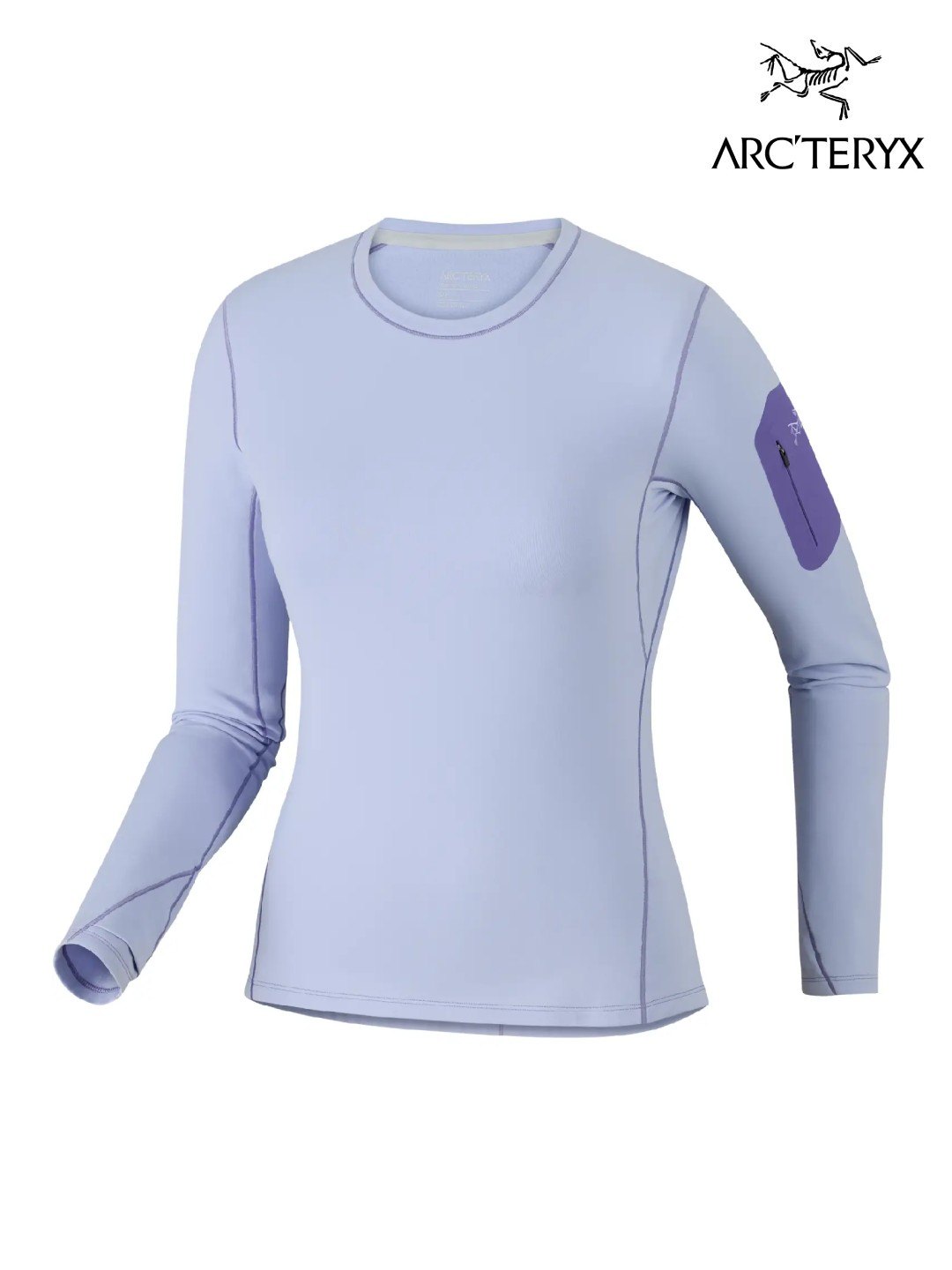 【Women】Women's Rho Crew W #Kasumi / Blurple [X00001075702]｜ARC'TERYX