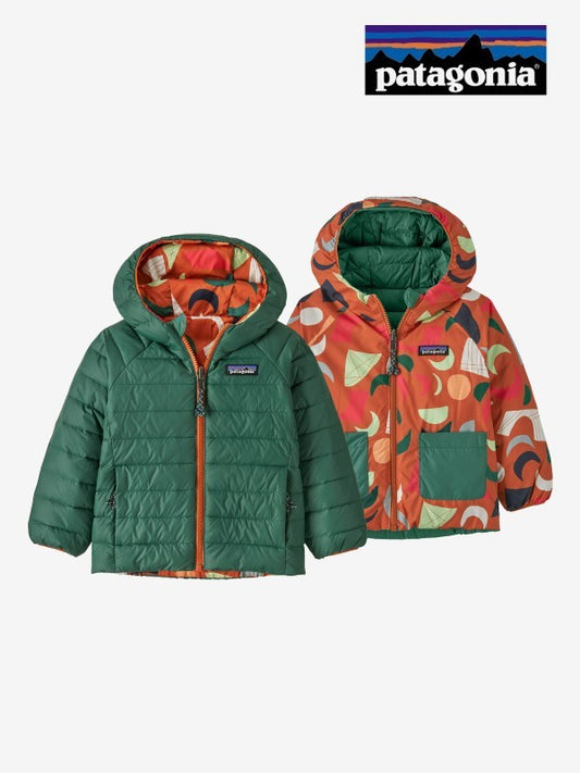 Baby Reversible Down Sweater Hoody #MRTL [61372]｜patagonia