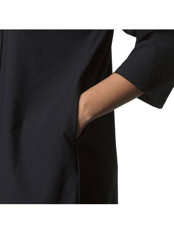 Women's Route Shirt Dress #True Black [169794]｜HOUDINI