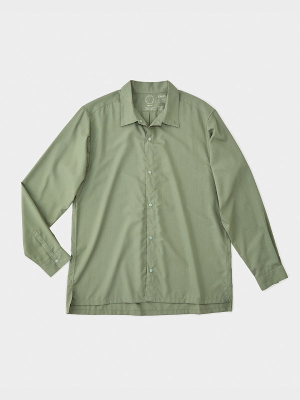 山と道　Bamboo Shirt Mサイズ グレー Bamboo Shirt | 山と道 U.L. HIKE & BACKPACKING