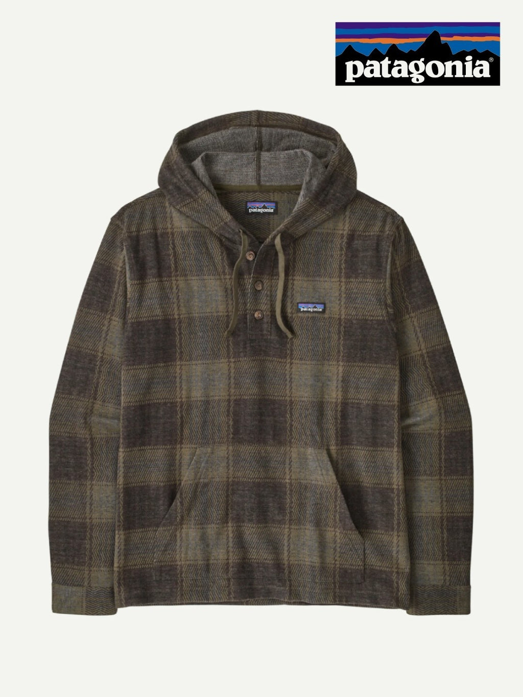 【Men】Men's Stretch Fjord Flannel P/O Hoody #SCBN [42450]｜patagonia