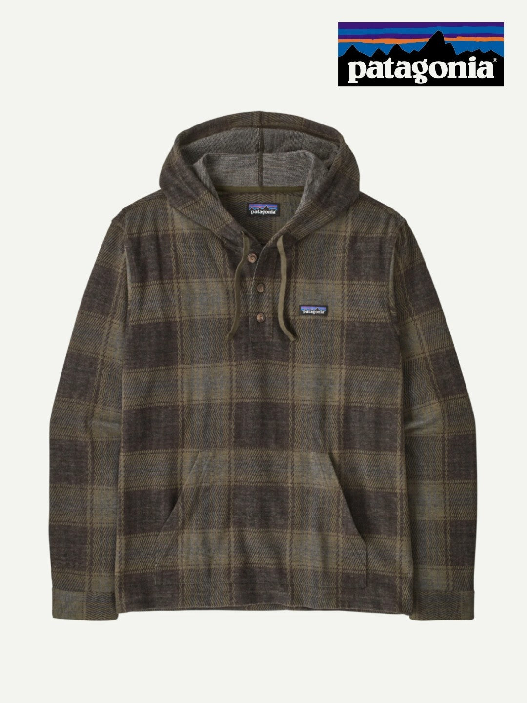【Men】Men's Stretch Fjord Flannel P/O Hoody #SCBN [42450]｜patagonia