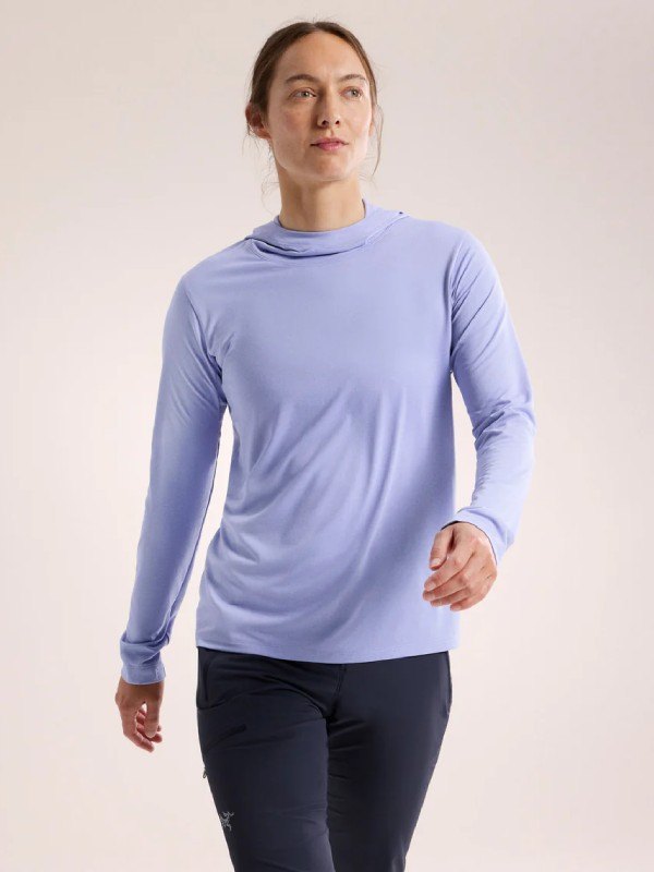 Women's Taema Hoody #Moonstone Heather [X00000729505]｜ARC'TERYX