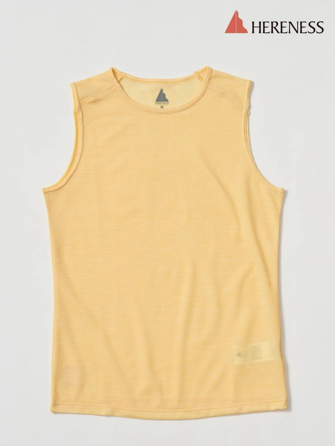 Wool Mesh Tank #STRATA GRAY｜HERENESS – moderate