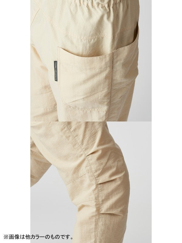 Tussah nylon pants #Olive Mouse [022026] | AXESQUIN