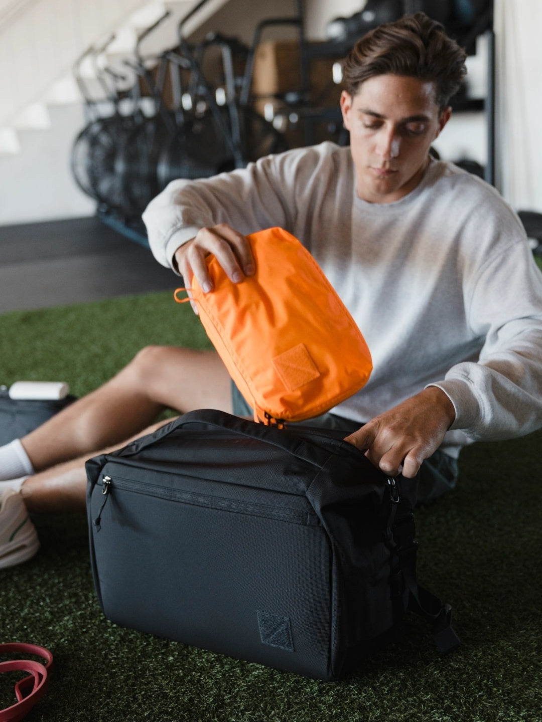 TRANSIT PACKING CUBE 4L #Hot Orange [TPC4]｜EVERGOODS