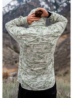 TRIPLE CROWN BUTTON DOWN LONG SLEEVE #Trail Madness Green｜Jolly Gear