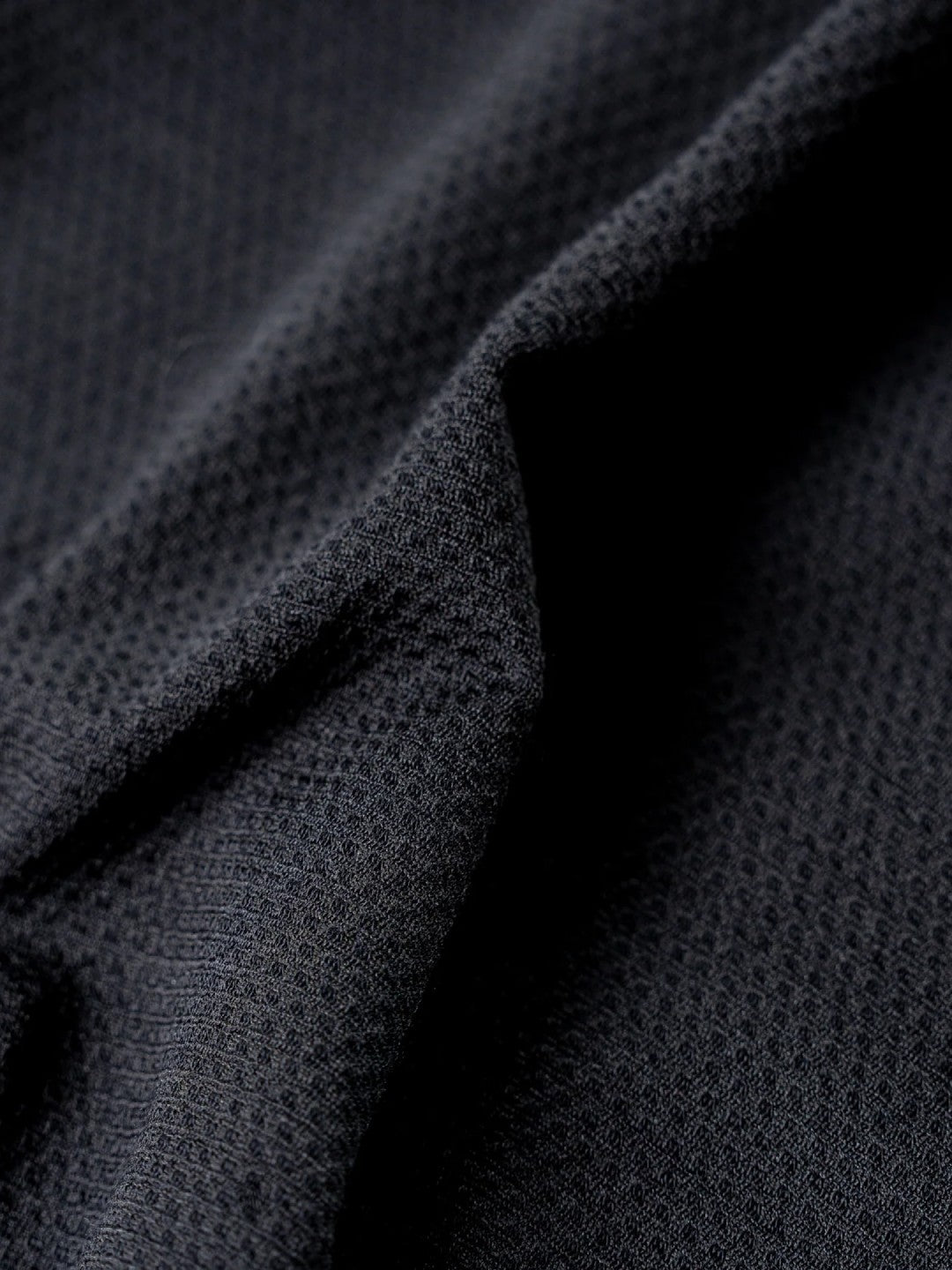 Wool Mesh T-shirt #BLACK [hu-10010]｜HERENESS