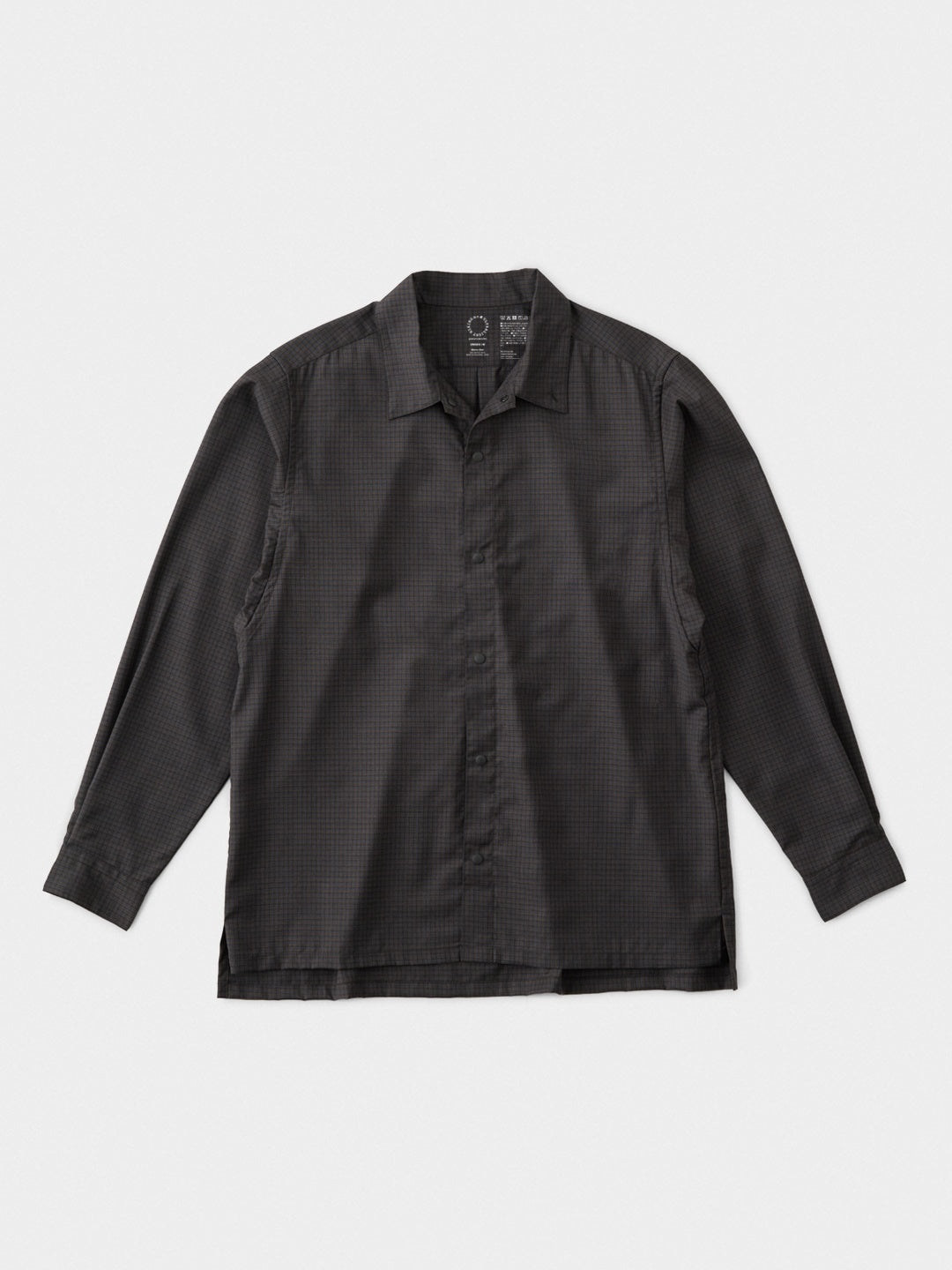 Merino Shirt #Olive Check|山と道 – moderate Merino Shirt #Olive Check|山と道 – moderate