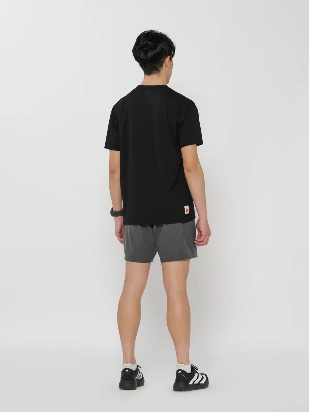 Wool Mesh T-shirt #BLACK [hu-10010]｜HERENESS