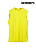 男士 Pace Air Tank #Be the Light Green [860021] | HOUDINI