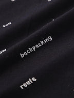 reflective words bandanna #Black [5987264]｜and wander