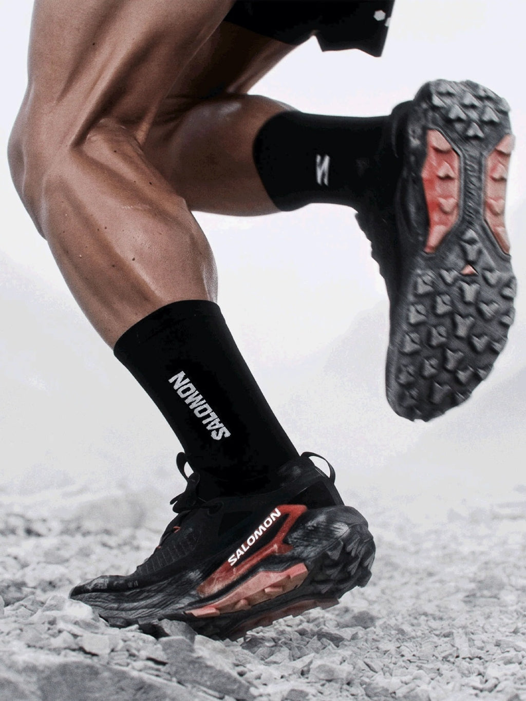 S/LAB GENESIS 2 #BLACK/BLACK/FIERY RED [L49190100]｜SALOMON