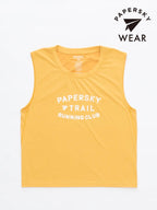 Apres Run Team-TANK TOP #YELLOW [PS241025]｜PAPERSKY WEAR【Outlet_30】