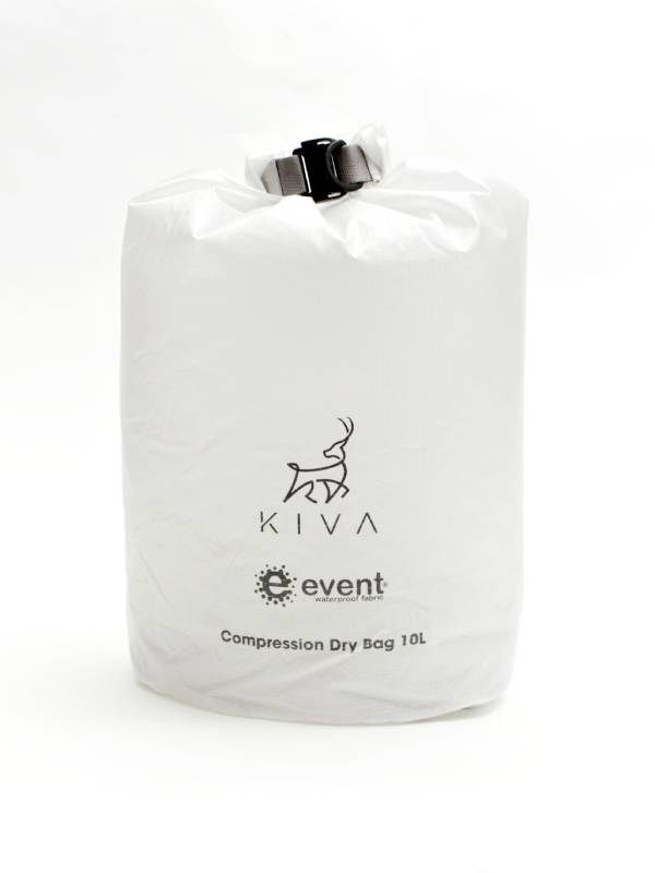 Compression Dry Bag 10L #White [CDB010]｜KIVA Outdoors