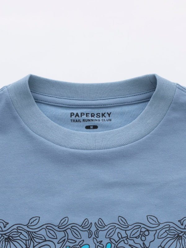 Apres Run Mascot-T #SAX [PS241024]｜PAPERSKY WEAR