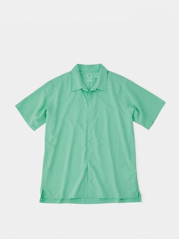 Men's Bamboo Short Sleeve Shirt #Peppermint｜山と道