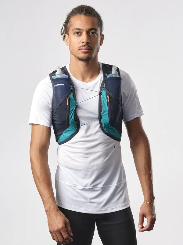 ACTIVE SKIN 12 SET #Tahitian Tide/Carbon/Peacock blue [LC2177700]｜SALOMON