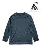 Men's RAW LW L/S Shirts #Ink [102223]｜STATIC