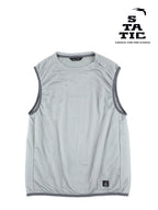 Adrift Vest #Pearl Grey [25500]｜STATIC