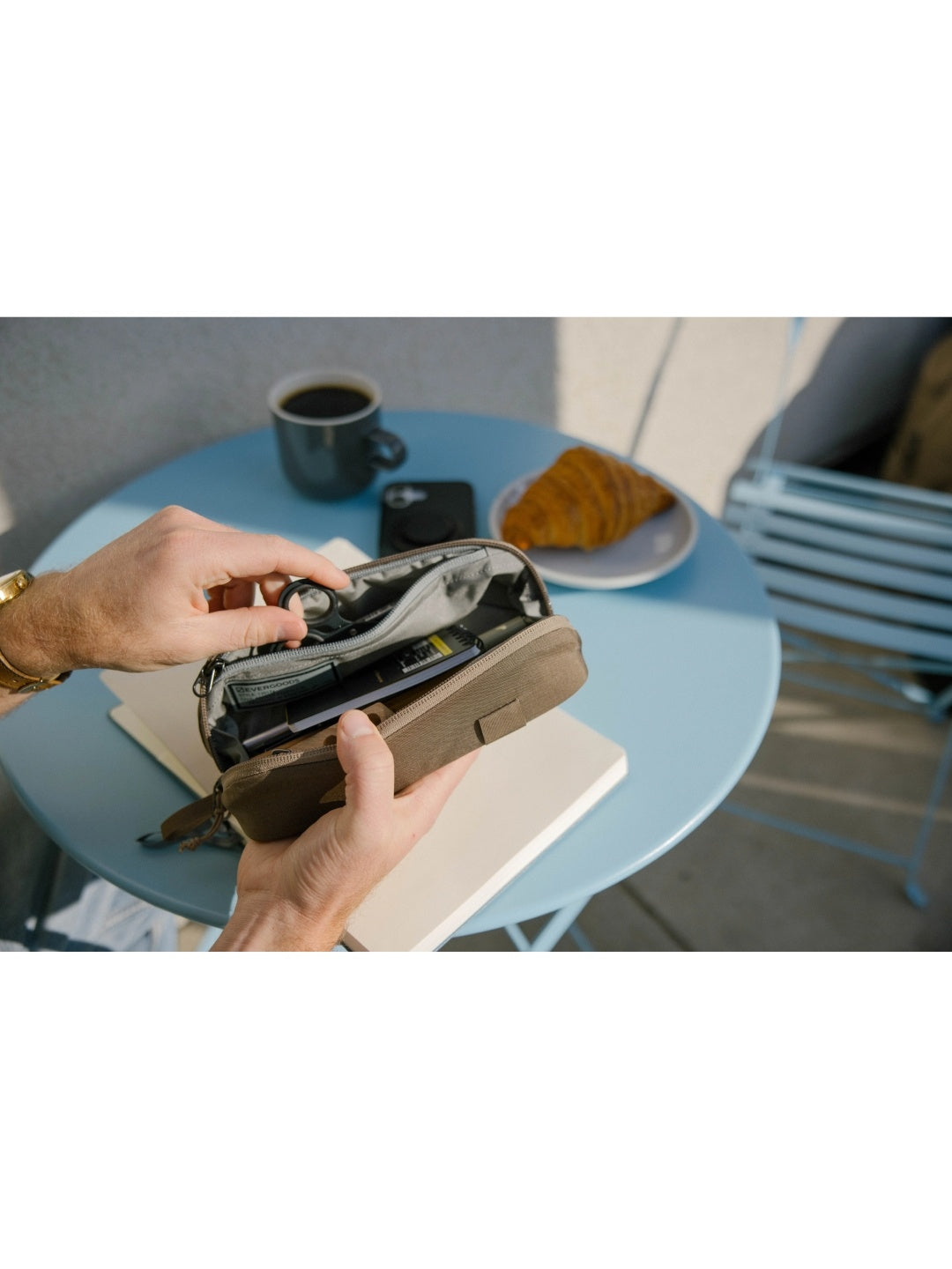 CIVIC ACCESS POUCH 0.5L #Fossil Brown [CAP0.5]｜EVERGOODS