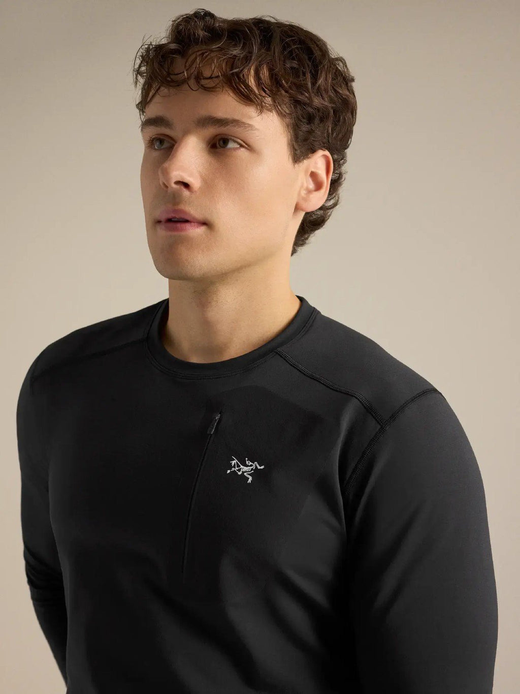 【Men】Rho LT Crew Neck M #Black [X00000941703]｜ARC'TERYX