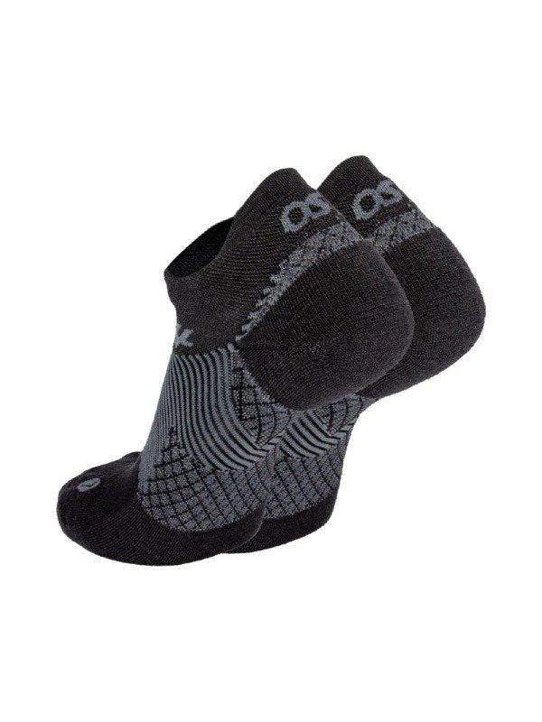 FS4 Merino Plantar Fasciitis Compression Socks No Show #Black｜OS1st