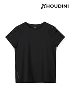 Women's Cover Tee #True Black [840016]｜HOUDINI