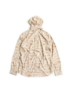 TRIPLE CROWN BUTTON DOWN LONG SLEEVE REMOVABLE HOOD #TRAIL MADNESS BROWN [TC’BDR-LS2]｜Jolly Gear