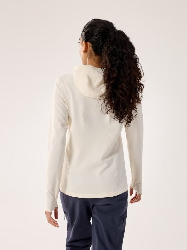 Women's Taema Thermal Hoody #Arctic Silk Heather [X00001025703]｜ARC'TERYX