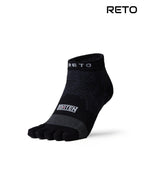 RUNNING SOCKS 5 FINGER TYPE ver.1.5 #ブラック｜RETO