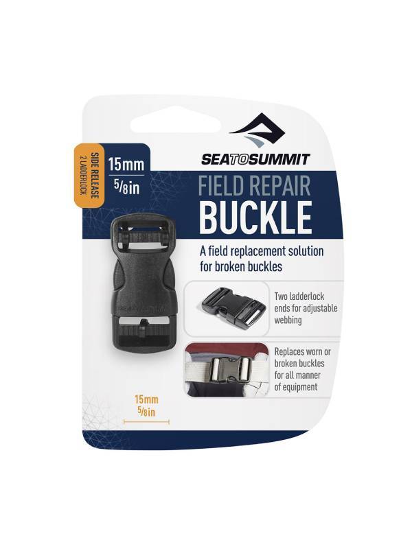 フィールドリペアバックル サイドリリース 15mm #ブラック [ST82302]｜SEA TO SUMMIT