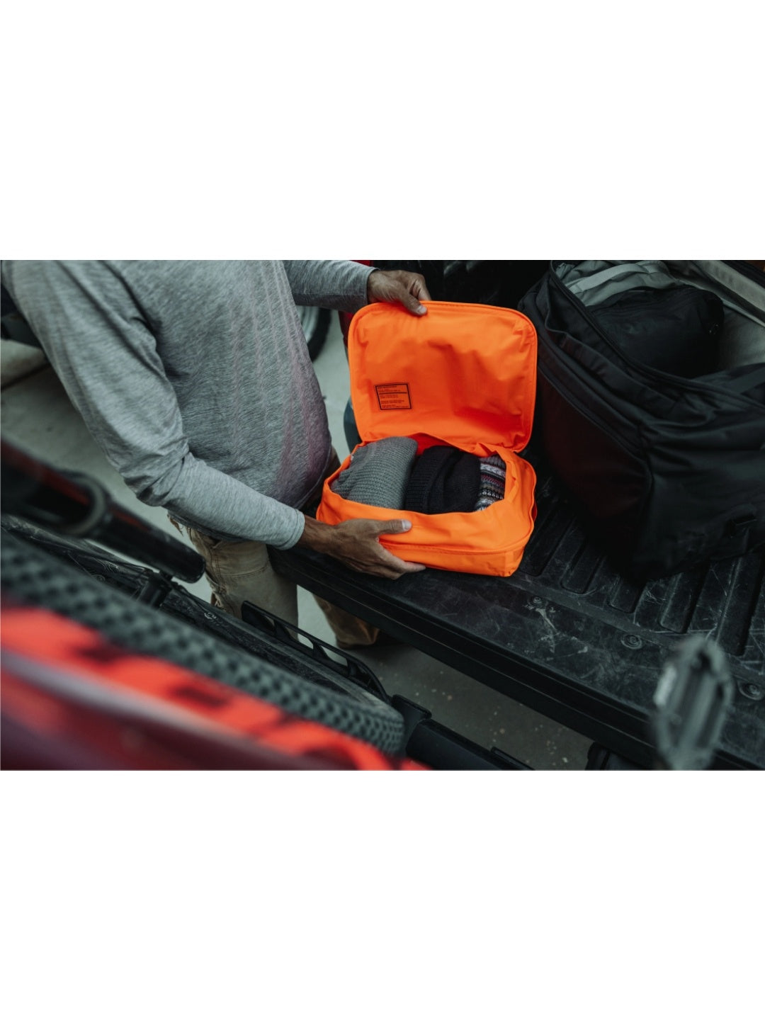 TRANSIT PACKING CUBE 10L #Hot Orange [TPC10]｜EVERGOODS