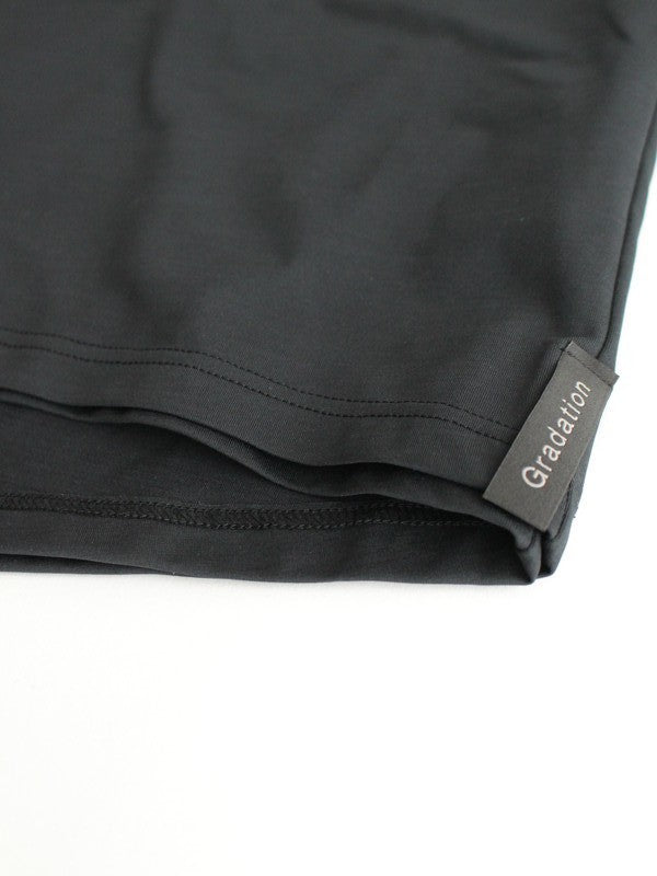 Warm Core L/S TEE #BLACK｜Gradation