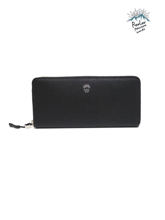 Hillary Wallet 02 （ラウンド束入） #Black/Lavender｜RawLow Mountain Works