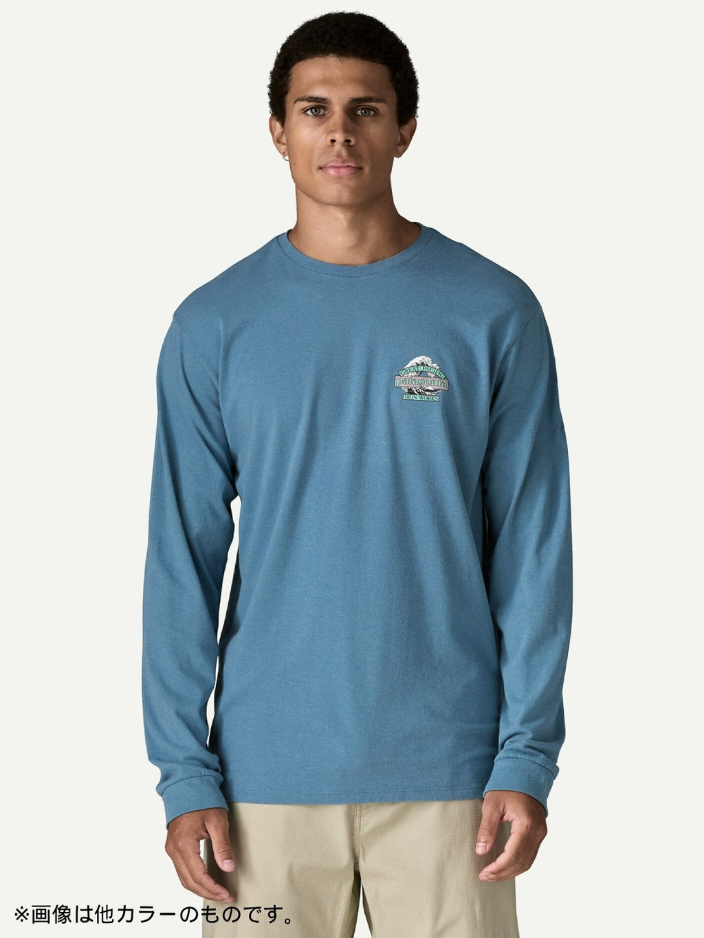L/S Great Waves Responsibili-Tee #GMTG [37876]｜patagonia