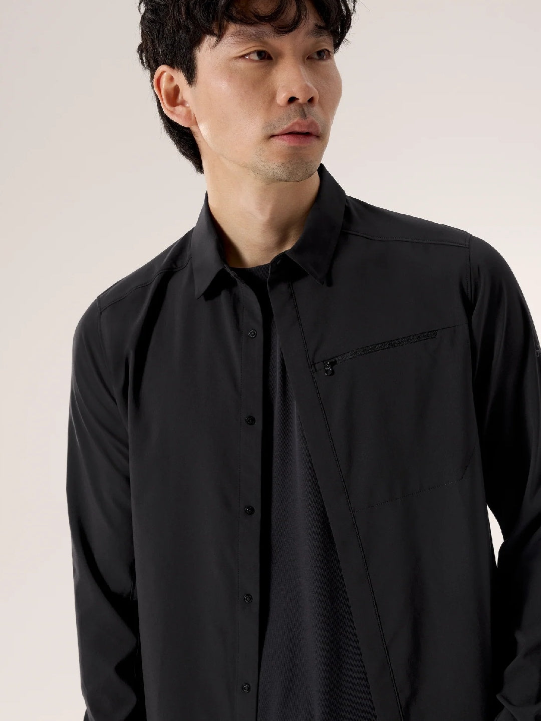 Skyline LS Shirt #Black [X00001062001]｜ARC'TERYX – moderate