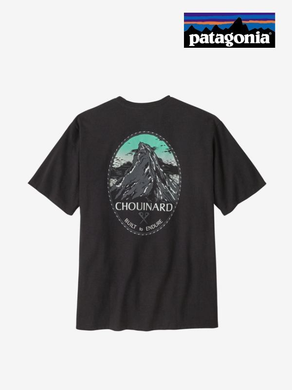 Men's Chouinard Crest Pocket Responsibili-Tee #INBK [37770]｜patagonia