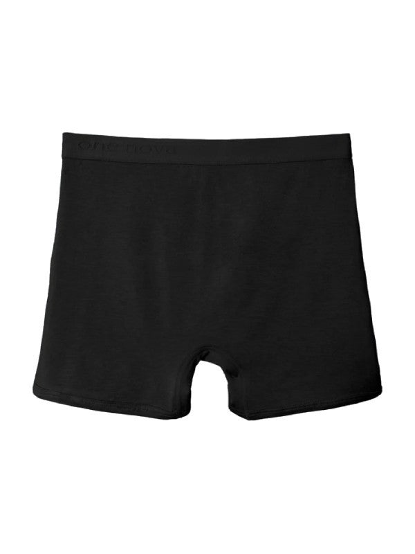 Flat Boxer Brief #Black [NV23010]｜one nova