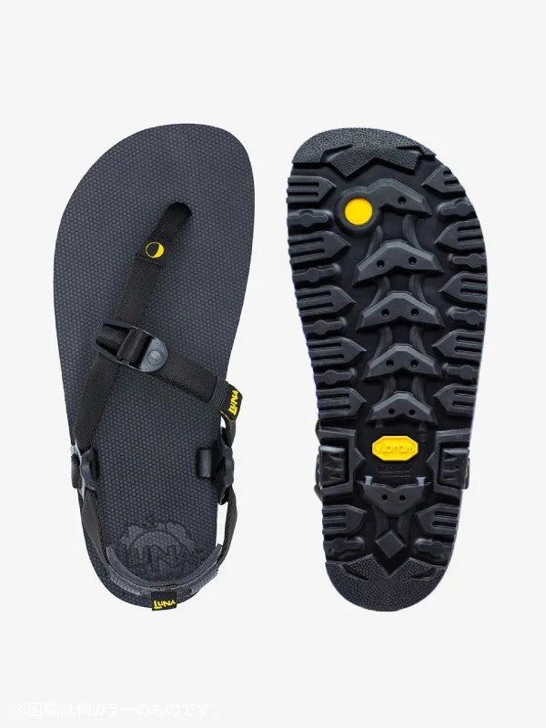 Oso Flaco Winged Edition (unisex) #Black｜LUNA SANDALS
