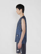 Altra×and wander graphic tank top #navy/120 [6164504]｜and wander