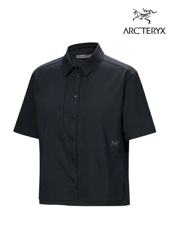 Women's Sima Shirt SS #Black [X00000949801]｜ARC'TERYX