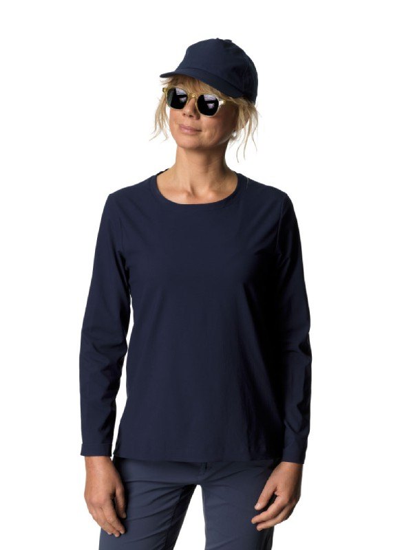 Women's Cover Crew #Blue Illusion [158694]｜HOUDINI