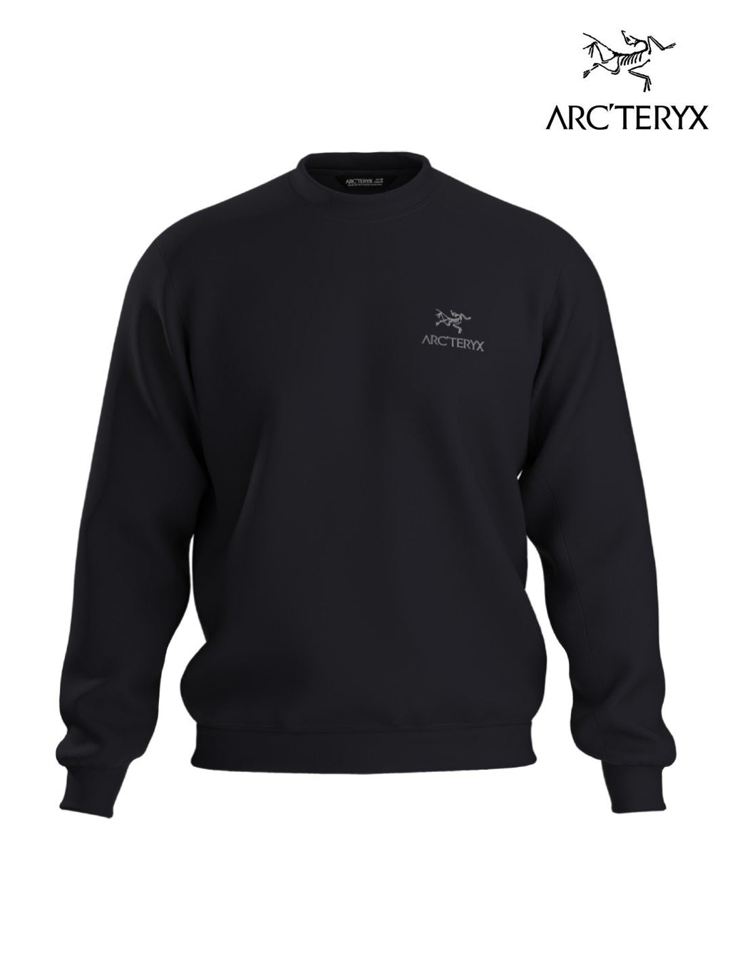 【Men】Emblem Fleece Crew M #Black [X00000978702]｜ARC'TERYX