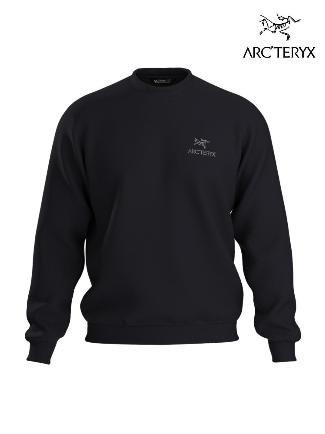 【Men】Emblem Fleece Crew M #Black [X00000978702]｜ARC'TERYX