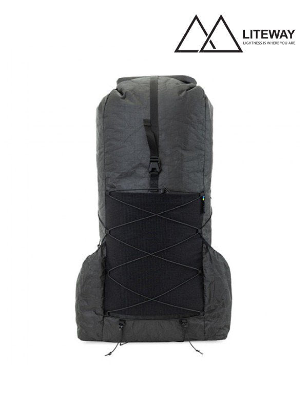 ELEMENTUM PACK ULTRA 50L (Ultra200) #Black [ele ult blk s]｜LITEWAY