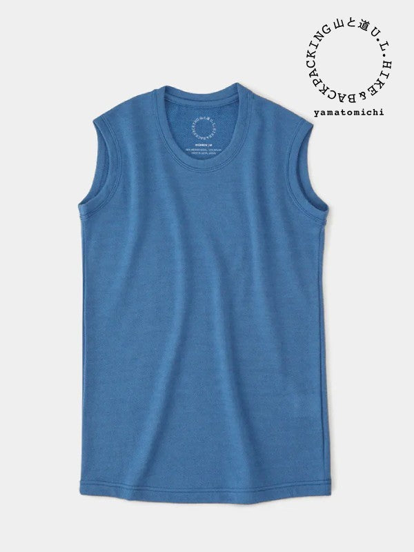 Women's DF Mesh Merino Sleeveless(レディース) #Cobalt Blue｜山と道