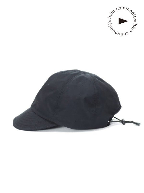 Cord Banner Cap #Black [h243-202]｜halo commodity