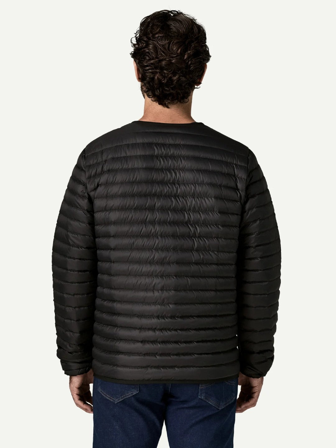 【Men】Men's LW Down Sweater Cardigan #BLK [31900]｜patagonia