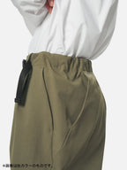 One Tuck Tapered Stretch Pants #WOODY BEIGE [GL75177]｜GOLDWIN